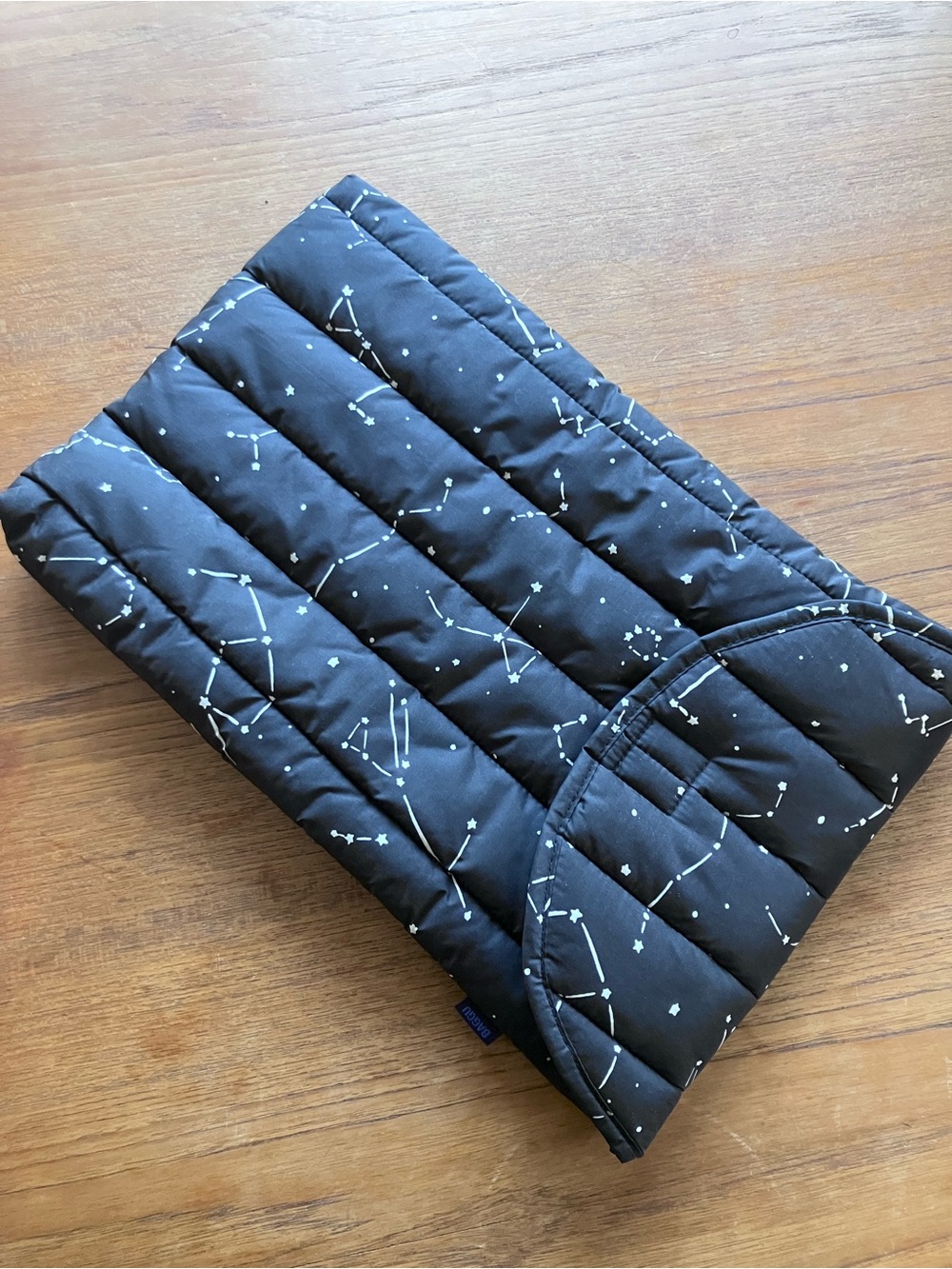 BAGGU “constellation midnight” puffy laptop sleeve